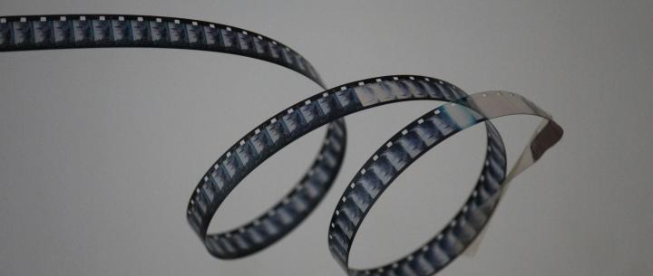 A stock image of a roll of film